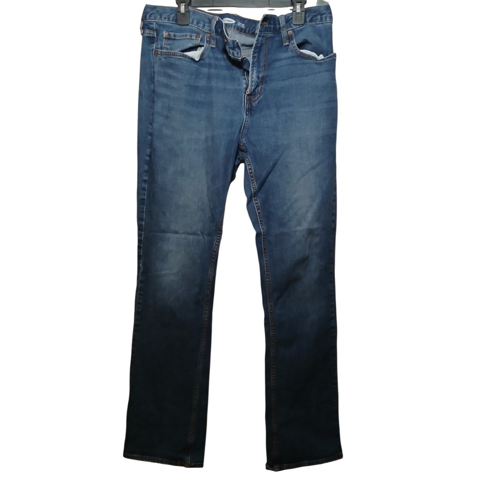 Old Navy Bootcut Jeans Built-In Flex Medium Wash Denim 36x34 Mens